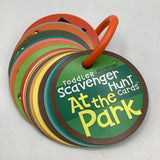 Toddler Scavenger Hunt Cards: At the Park
