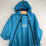 Size 4: Tuffo Blue Muddy Buddy Rain Suit