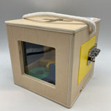 Panda Crate Wooden Montessori Lock Box