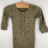 Size 18-24m: Kate Quinn Green Stars Waffle Knit Romper