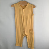 Size 3-6m: Kyte Yellow Bamboo Tank Romper