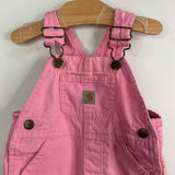 Size 6m: Carhartt Pink Overalls REDUCED