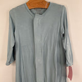 Size 6-9m: Magnetic Me Pale Blue Bamboo 1pc Footy PJs