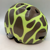 Size XXS: Nutcase Green/Brown Helmet