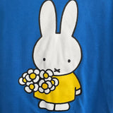 Size 10 (140): Hanna Andersson Blue/White Miffy 2pc PJs