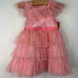 Size 18m: Jona Michelle Pink Polka Dot Ruffled Tank Dress