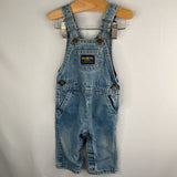 Size 6-9m: OshKosh Lightwash Denim Overalls