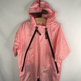 Size 18m: Tuffo Pink/Brown Muddy Buddy Rain Suit