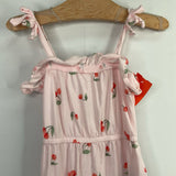 Size 3: Gap Pink/Red Cherries Romper