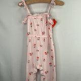 Size 3: Gap Pink/Red Cherries Romper