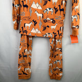 Size 10: Tea Orange/Blue Desert Travels 2pc PJs
