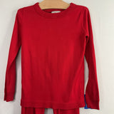 Size 5 (110): Hanna Andersson Red Organic Cotton 2pc PJs