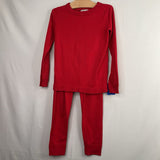 Size 5 (110): Hanna Andersson Red Organic Cotton 2pc PJs