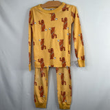 Size 5 (110): Hanna Andersson x Star Wars Yellow/Brown Chewbacca Organic Cotton 2pc PJs