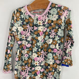 Size 12-18m: MagneticMe Pink/Multi Floral Bamboo 1pc PJs