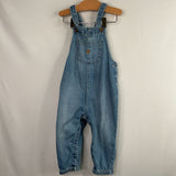 Size 12-18m: Gap Light Wash Denim Overalls