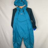 Size 2: REI Two Tone Blue Rain Suit