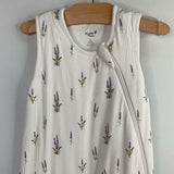 Size L (28-42lb): Kyte White/Purple Lavender 1.0 TOG Bamboo Sleep Sack