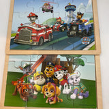 Paw Patrol 12pc Wooden Jigsaw Puzzle Set of 3