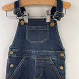 Size 2 (85): Hanna Andersson Dark Wash Denim Overalls