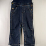 Size 2 (85): Hanna Andersson Dark Wash Denim Overalls
