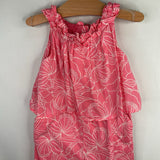 Size 5: Janie and Jack Pink/White Floral