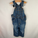 Size 12-18m: Gap Blue Denim Overalls