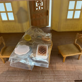 Calico Critters Vintage House w/ Furniture