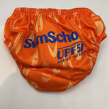 Size 12m+: Aqua Leisure Orange Swim Diaper