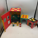 Peek-a-Boo House Stacking Blocks Play Set