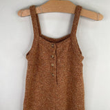 2-3 Zara Orange Knitted Strappy Romper
