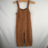 2-3 Zara Orange Knitted Strappy Romper