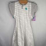 Size L (19-24lbs): Love to Dream White/Grey Text Swaddle Up Transition Bag Sleep Sack