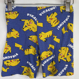 Size 8: H&M Blue/Yellow Pikachu 2pc Shorty PJs