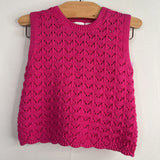 Size 5: Zara Pink 2pc Shorty Sweater Set
