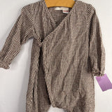 Size 9-12m: Zara Brown Gingham Romper