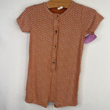 Size 2: Kate Quinn Red/White Patterned Shorty Romper