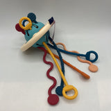 Colorful Silicone UFO Pull Toy