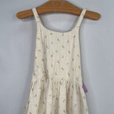 Size 5-6: Jamie Kay Creme/Yellow Floral Gauze Romper