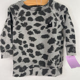 Size 6-12m: Munster Grey/Black Print 2pc Sweat Set