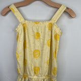Size 10-12: Gap Yellow Sunshine Shorty Tank Romper