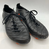 Size 7Y: Adidas Black Lace-Up Soccer Cleats