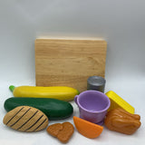 Bag of Assorted Plastic Play Food
