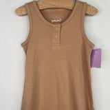 Size 6-12m: Goumi Tan Shorty Romper NEW