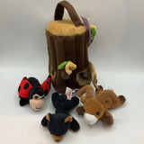 Unipak Log + Animal Friends Plush