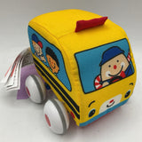 Melissa & Doug Yellow Soft Pullback Cars