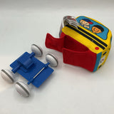 Melissa & Doug Yellow Soft Pullback Cars