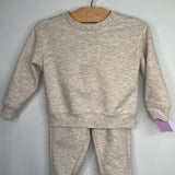 Size 18m: Nordstrom Grey Heathered 2pc Sweatshirt/Cozy Pant Set