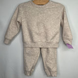Size 18m: Nordstrom Grey Heathered 2pc Sweatshirt/Cozy Pant Set