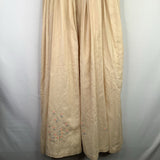 Size 4: Well Dressed Wolf Tan/Floral Embroidered Tank Dress